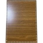 Ala Depo Ahşap Dikdörtgen Sepet Tepsi Tabanı 40X30 cm Ceviz Çift Yüz 3 mm Mdf - Renkli - Standart