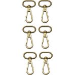 Ala Depo Kanca 2 cm Çanta Aksesuarı (6 Adet) Light Gold - Standart - Renkli