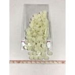 Ala Depo Yarım Inci Böğürtlen 10MM Süsleme Boncuk Krem 20 Gram (Yaklaşık 110 Adet) - Renkli - Standart