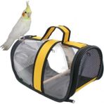 Ala Pet 30x22x21 cm Sarı Tünekli Sultan Papağanı Taşıma Çantası