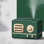 Ala Store 200ML Radyo Görünümlü Mini Hava Nemlendirici Buhar Makinesi ve Aroma Difüzörü Retro Humidifier - Option-1