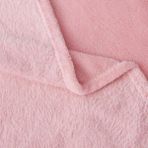 Ala Store Battaniye,televizyon Battaniyesi, Peluş, Polar Battaniye, Çift Kişilik 220 * 230 Pembe - 0 Siyah - --
