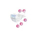Ala Store Bebek Bezi 8 Numara Xxx-Large (25+ Kg) 112 Adet – Ekstra Set - Option-1 - (ClearEyelets)Black-RadiantOrchid