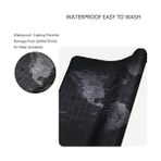 Ala Store Dünya Haritalı 90X40 cm Mouse Pad, Dünya Desenli Mouse Pad - Option-1 - 0002 - Beyaz