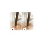 Ala Store Kahverengi 8 Adet Yapışkanlı, Masa, Koltuk Altı Parke Koruma Keçesi, Kare, 5 cm - Option-1 - Ahşap
