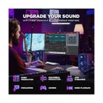 Ala Store M-Audıo Bx4-4.5" Stüdyo Monitörleri, Hd Pc Hoparlörleri, Müzik Prodüksiyon Yazılımı ile Kayıt ve Multimedya Için, 120W, Çift - 01-Siyah