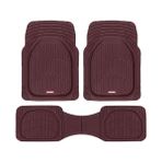 Ala Store Motor 923-BD Burgonya Flextough Kontur Astarları-Derin Tabak Ağır Hizmet Kauçuk Paspaslar Araba Suv Kamyon ve Kamyonet Için - Çoğu Araca Uyan Tüm Hava Koşullarına Karşı Koruma - 000-Siyah - Option-1