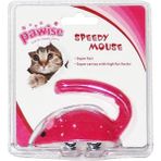 Ala Store Pawise Kurmalı Peluş Fare Kedi Oyuncağı 9 cm - 01-Mavi
