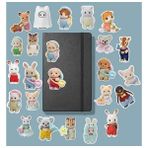 Ala Store Sylvanian Families Sticker Paketi/bullet Journal Defter Çıkartma Ajanda Laptop Etiket - Option-1 - -50 C