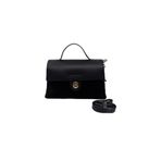 ALAA HAKİKİ DERİ CROSSBODY OOYA MARKA OMUZ ÇANTASI (siyah)