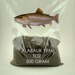 Alabalik Yemi Toz 500 Gram Alabalik Hamuru İcin Toz Yem