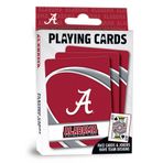 (Alabama Crimson) - MasterPieces NCAA Alabama Crimson Tide Playing Cards
