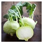 Alabaş Kohlrabi Tohumu 15 Adet Organik Ev Bahçe Için Ideal