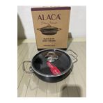 Alaca 22 cm basık granit tencere