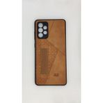 Aladdin Samsung A72 Lastıklı Kılıf - Kahverengi - LASTIKLI