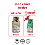 ALADEEB Türk Kahvesi Extra Kakuleli 500g + Kakuleli 100g Hediye Bayram Özel Paket