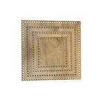 aladepo Ahşap 3 Mm Mdf Kare Sepet Tepsi Tabanı Meşe Çift yüz ( 30 - 25 - 20 - 15 Cm ) 4 'lü Set