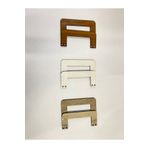 aladepo Ahşap Çanta Sapı Mini Mdf Kulp (3 ÇİFT) Renkli