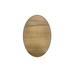 aladepo Ahşap Oval Elips Sepet Tepsi Tabanı 30x20 Cm Meşe Çift Yüz 3 Mm Mdf