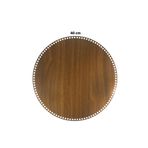 aladepo Ahşap Sepet Tepsi Tabanı 40cm Ceviz Çift Yüz 3mm Mdf