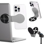 ALAFLY MagSafe dizüstü bilgisayar ve araba ve tripod için cep telefonu tutucu, [360° döndürülebilir ve 270° döndürülebilir] katlanabilir ultra ince manyetik aksesuar, iPhone 15 14 13 12 Pro Max Plus