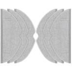 ALAHUGYEF Roborock S8 / S8+ / S7 / S7+/ S7 MaxV / S7 MaxV Ultra / S7 Pro Ultra/T7 / T7 Plus Robot Elektrikli Süpürge için 6 Adet Silme Bezi Mop, Mikrofiber Yumuşak Silme Bezi Yedek Parça Aksesuar