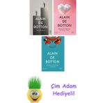 Alain De Botton 3 Kitap Seti + Çim Adam Hediye - Hayır