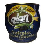 Alan 2 kg Özel Siyah Zeytin Teneke