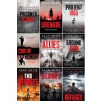 Alan Gratz Bestselling Series, Collection Set of 9 Books. Prisoner B-3087, Code of Honor, Projekt 1065, Refugee, Grenade, Allies, Ground Zero, Two Degrees, Heroes: A Novel of Pearl Harbor