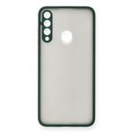 Alan Şanslı Huawei Y6P Montreal Silikon Kapak Yeşil Kılıf
