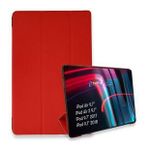 Alan Şanslı iPad 5 Air 9.7 Kırmızı Tablet Smart Kılıf