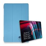 Alan Şanslı iPad 5 Air 9.7 Mavi Tablet Smart Kılıf