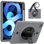Alan Şanslı iPad Pro 11 2020 Strap C Otterbox Gri Tablet Kapak Kılıf