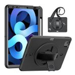 Alan Şanslı iPad Pro 11 2020 Strap C Otterbox Siyah Tablet Kapak Kılıf