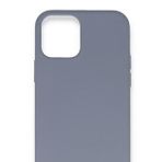 Alan Şanslı iPhone 12 Gri Nano içi Kadife Silikon Kılıf