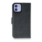 Alan Şanslı iPhone 12 Lacivert Trend S Plus Kapaklı Kılıf