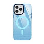 Alan Şanslı Iphone 12 Mavi Pro Max Beta Magneticsafe Silikon Kılıf