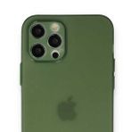 Alan Şanslı iPhone 12 Pro Yeşil Puma Silikon Kapak