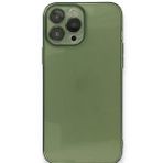 Alan Şanslı iPhone 13 Pro Fly Lens Yeşil Silikon Kılıf