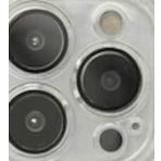 Alan Şanslı iPhone 13 Pro Max Fly Lens Silikon Şeffaf Kılıf