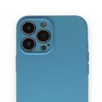 Alan Şanslı iPhone 13 Pro Max Nano İçi Kadife Mavi Silikon Kılıf