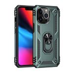 Alan Şanslı iPhone 13 Pro Sofya Yüzüklü Yeşil Silikon Kapak Kılıf