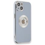 Alan Şanslı iPhone 14 Plus Store Sierra Blue Silikon Kılıf