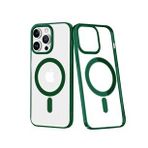 Alan Şanslı iPhone 14 Pro Element Magneticsafe Sert Kapak Köknar Yeşili Kılıf