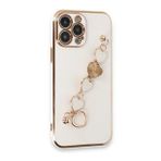 Alan Şanslı iPhone 14 Pro Esila Silikon Beyaz Kılıf