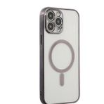 Alan Şanslı iPhone 14 Pro Magneticsafe Lazer Siyah Silikon Kılıf