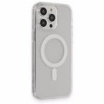 Alan Şanslı iPhone 14 Pro Matte Şeffaf Magneticsafe Şeffaf Kılıf