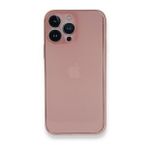 Alan Şanslı iPhone 14 Pro PP Ultra İnce Kapak Pembe Kılıf