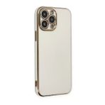 Alan Şanslı iPhone 14 Pro Volet Silikon Beyaz Kılıf
