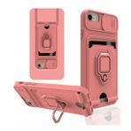 Alan Şanslı iPhone 6 Zuma Kartvizitli Yüzüklü Pembe Silikon Kılıf